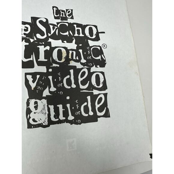 Psychotronic Video Guide by Michael J. Weldon 1996 - Picture 6 of 16